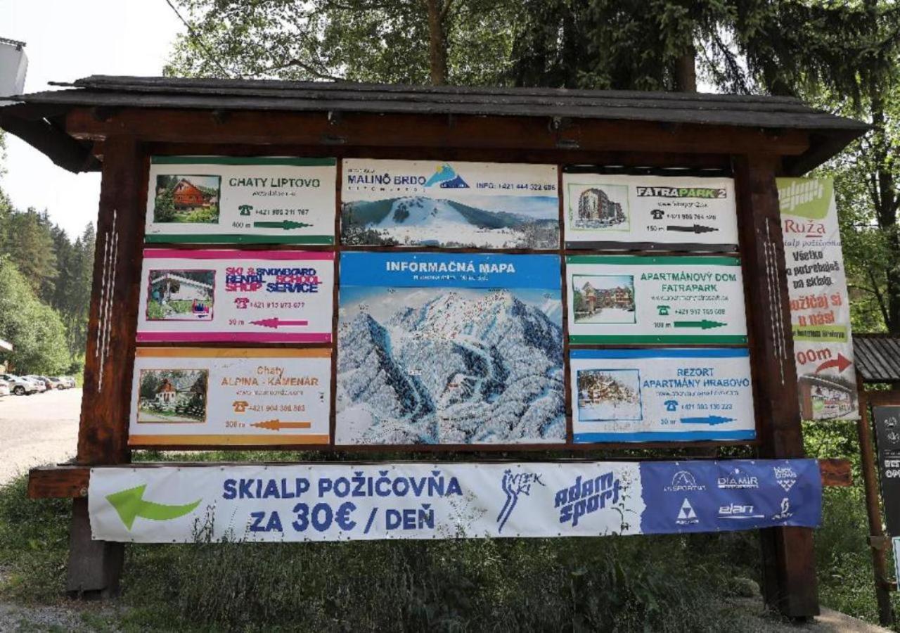Zazi Apartmany Fatrapark Hrabovo Ruzomberok Dış mekan fotoğraf